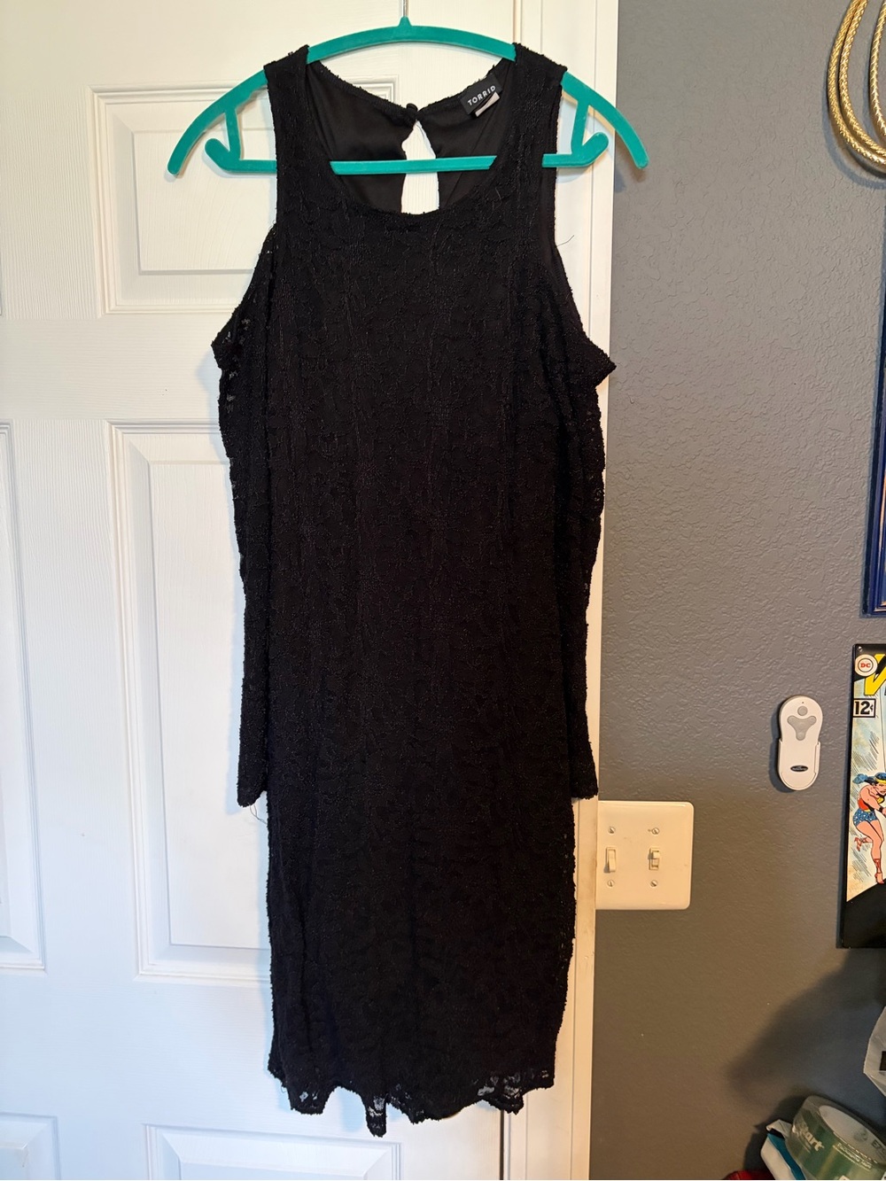 torrid Black Long Sleeve Lace Sheath Dress